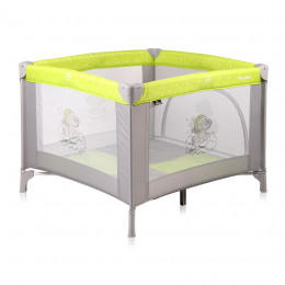 Манеж Bertoni PLAY STATION (green/grey elephant)